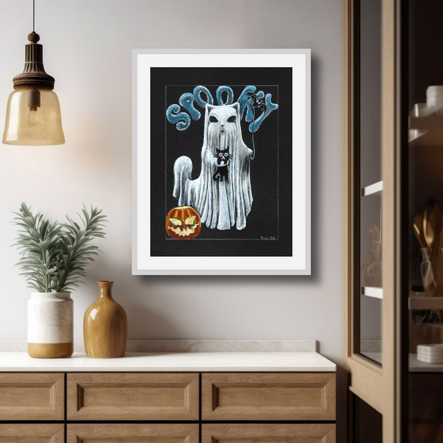 A Spooky Night: The Ghostly Feline fun with Friends