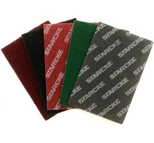 STARCKE non woven pads box 20 Red/Grey 