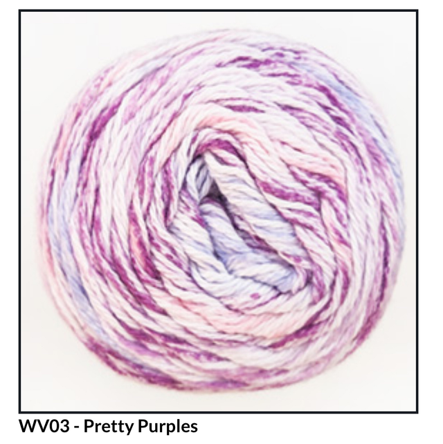 Cotton Waves WV03 Pretty Purples