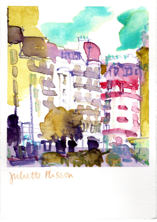 Aquarelle Paris