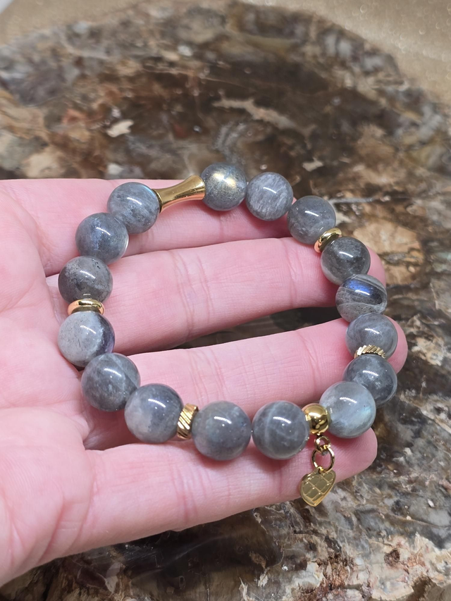 Bracelet Labradorite en 1 cm