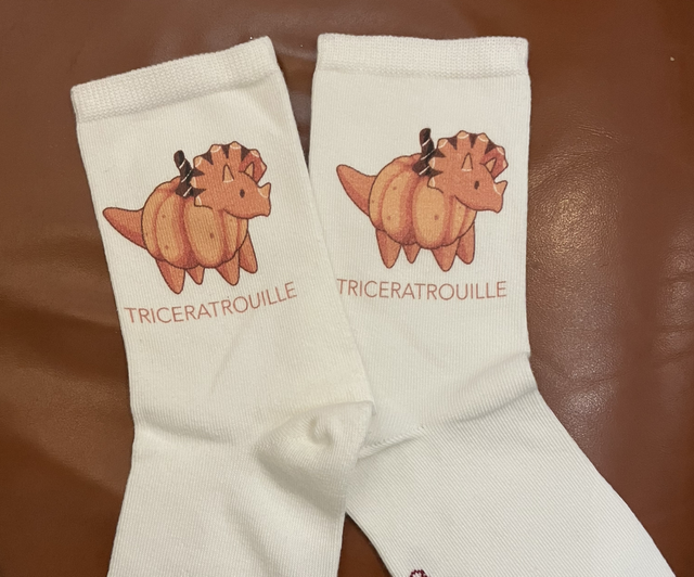 Chaussettes Triceratrouille