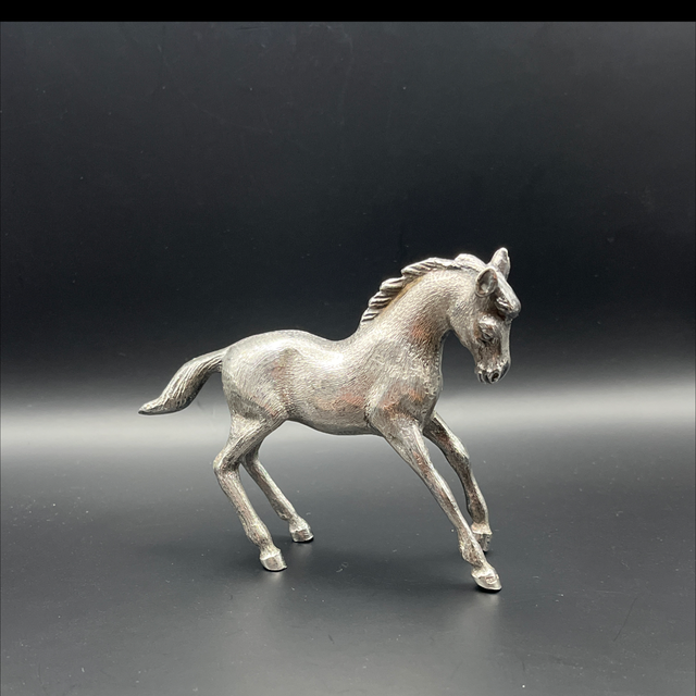 Robert &amp; Belk Ltd Solid Silver Horse – Sheffield 1969, Fully Hallmarked