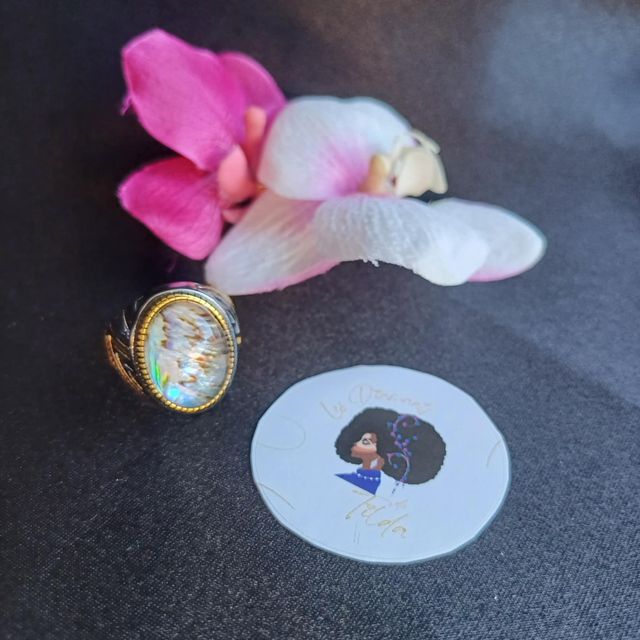 Chevaliere Pierre Coquille d'ormeaux