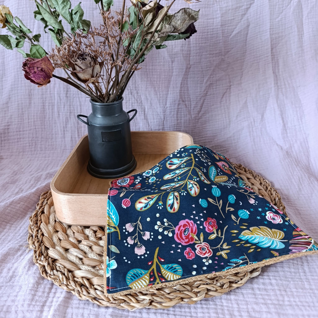 Serviette Visage Ancolie