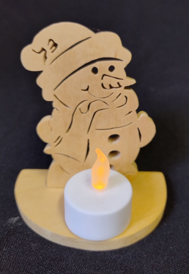 Bonhomme de neige de table