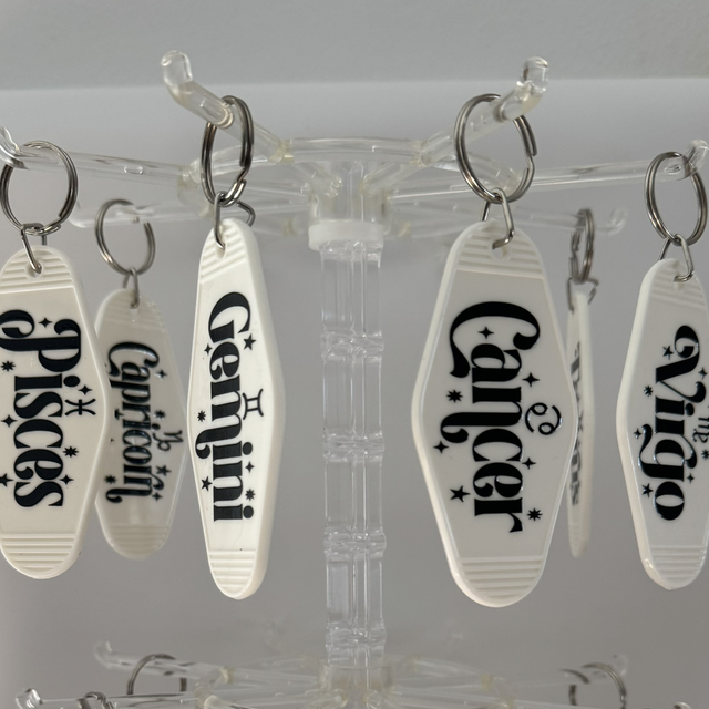 Sternzeichen Schlüsselanhänger – handgemacht & einzigartig