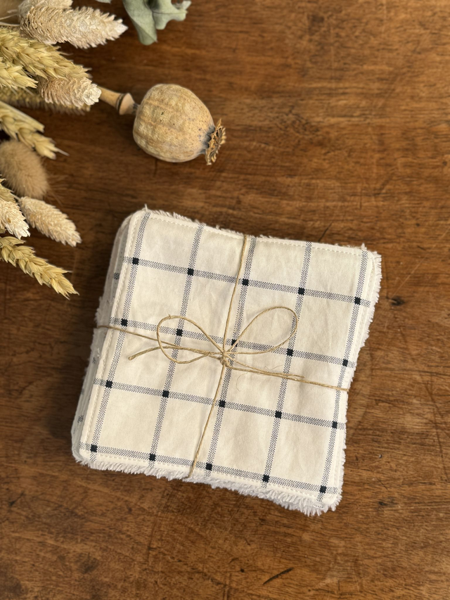 Lingettes démaquillantes lavables *7