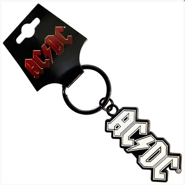 AC/DC KEYCHAIN: LOGO MONO