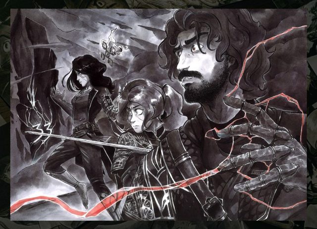 Print A6, A4 ou A3 - Fan art - Expédition 33 "Gustave" 