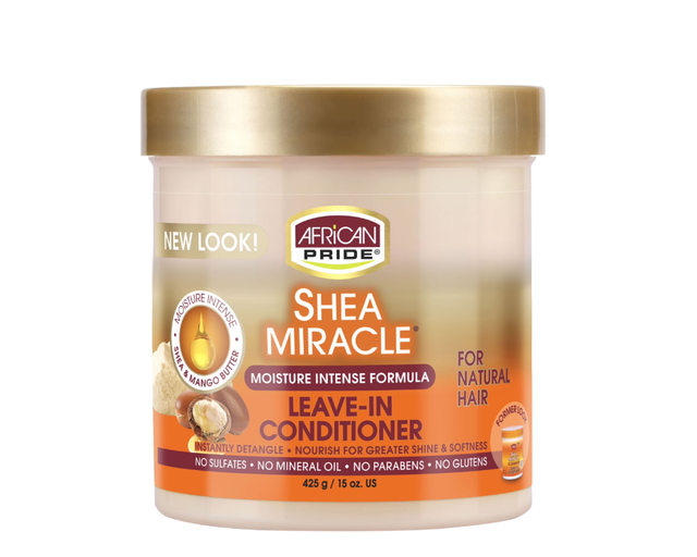 African Pride Shea Butter Miracle Leave in Conditioner  15oz