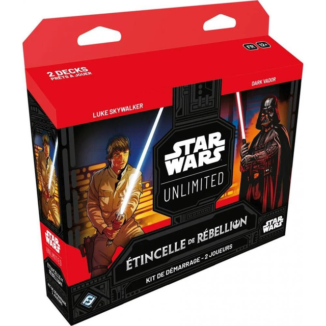Disney Star Wars Unlimited : Etincelle De Rébellion Kit Dém. 2J