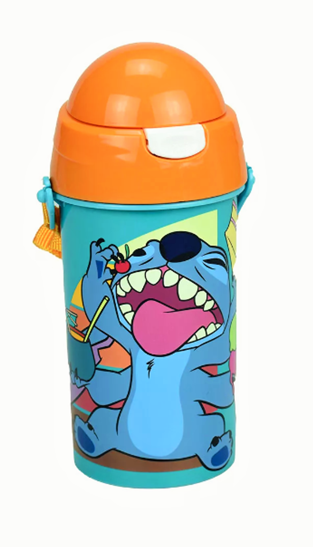 Bouteille de sport Lilo et Stitch 500ml avec sangle amovible