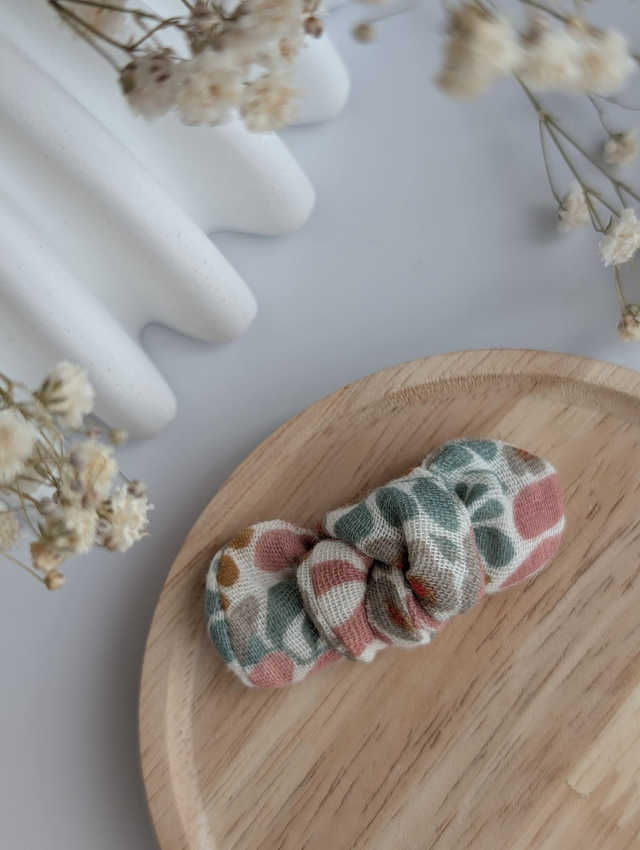 Lot de barrettes noeud Romie