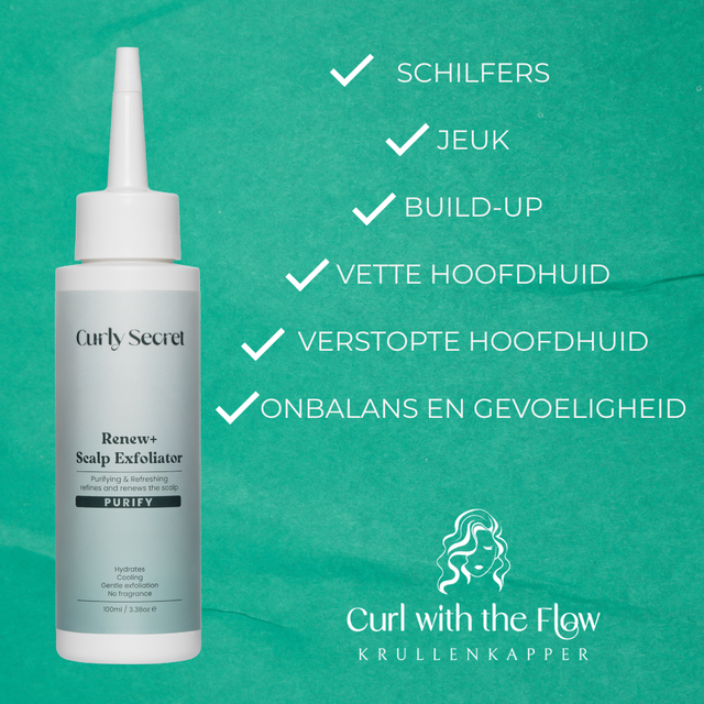 Renew+ Scalp Exfoliator bij Curly Secret