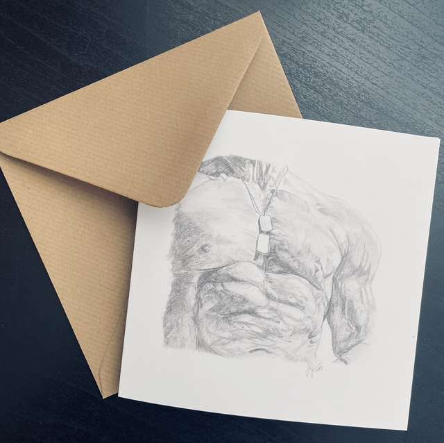 Strength Greetings Card