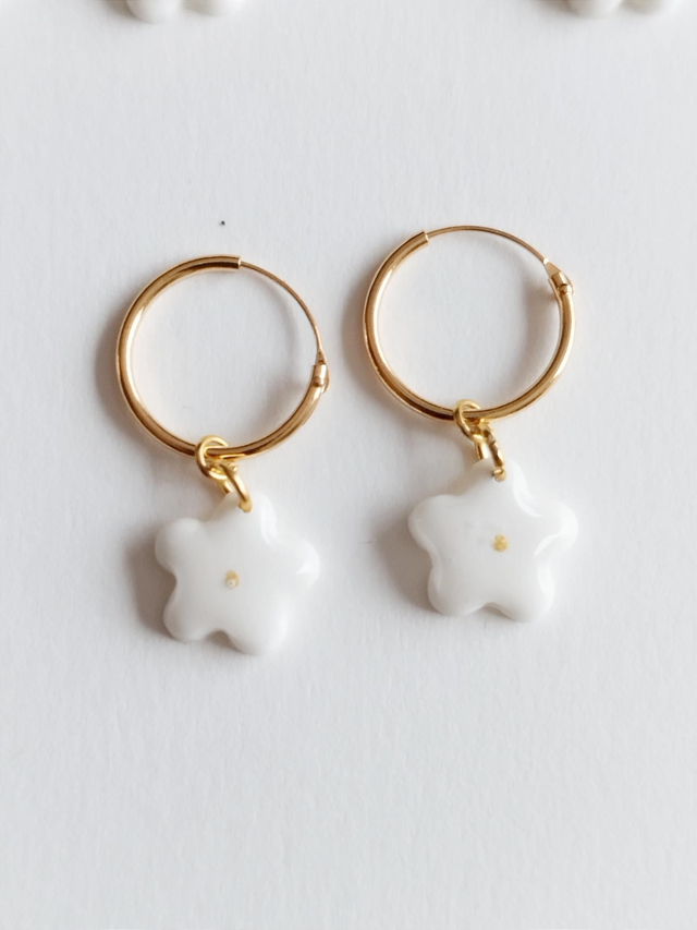 Boucles d'oreilles  "Intemporelle" Anneaux 