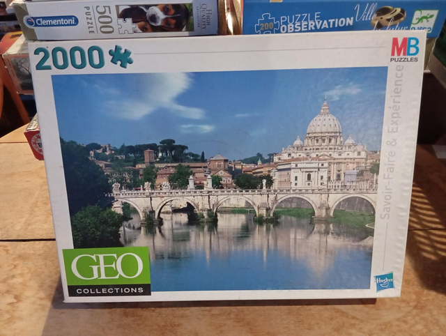 Puzzle Geo collections 2000 pièces palais