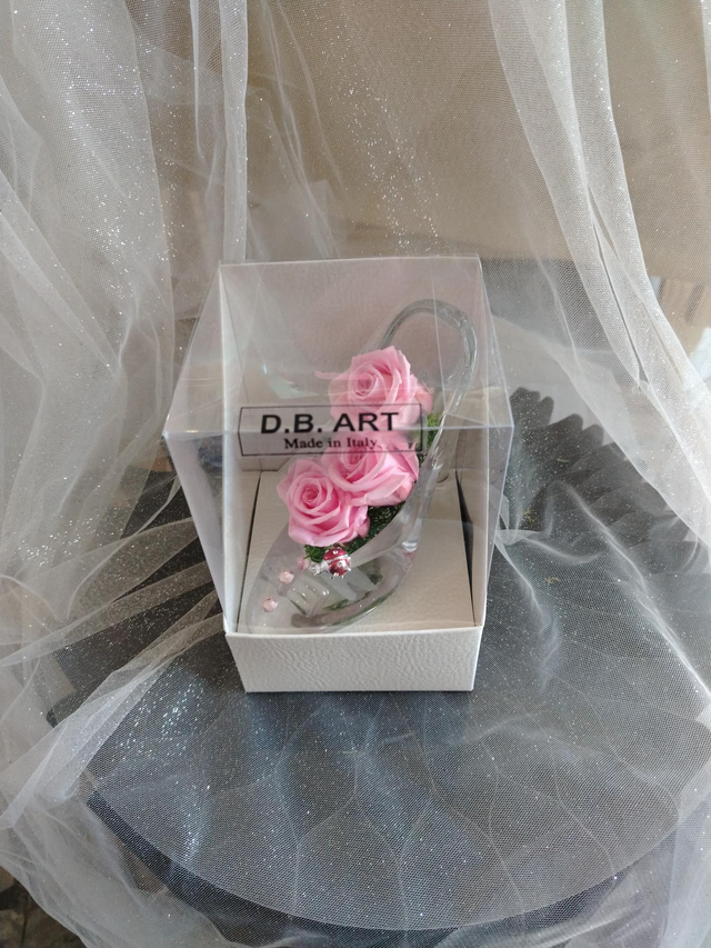 Scarpetta 3 rose rosa profumate