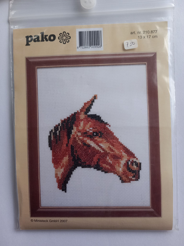 Borduurpakket Paardenhoofd (210877)