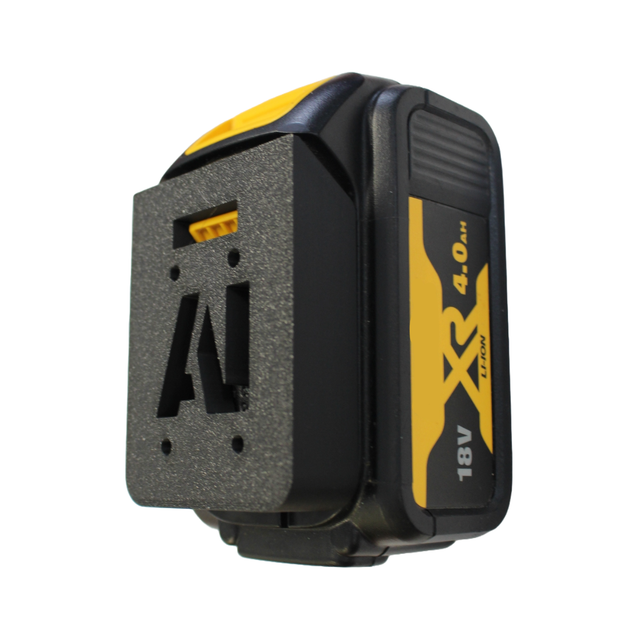 Support mural batterie DeWalt 18V XR