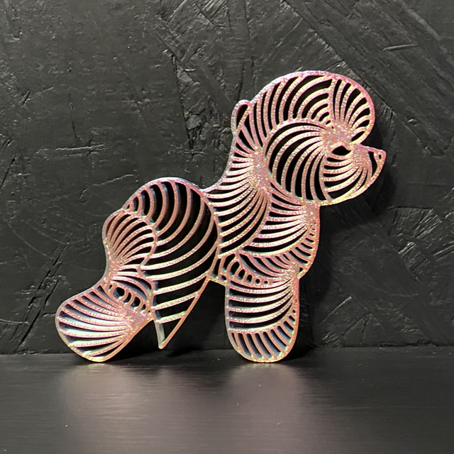 3D - Bichon Rose Gold