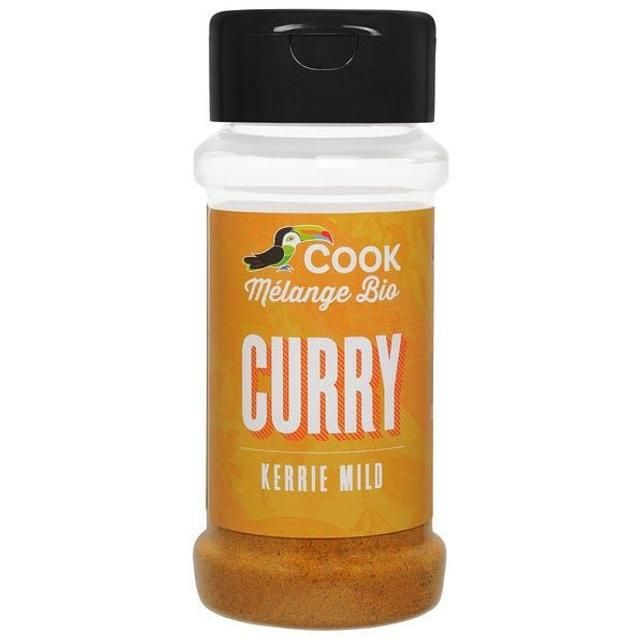Curry en Poudre Bio 35g Cook | Mélange Épices Douces