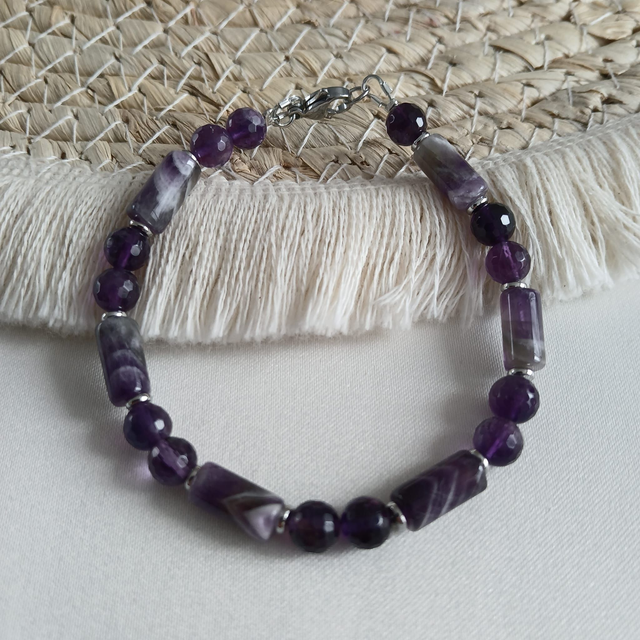 Dames armband Amethist (1.367)