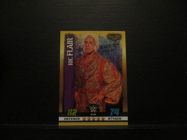 Ric Flair - Hall Of Fame Slam Attax 10th Edition Original Trading Card #279