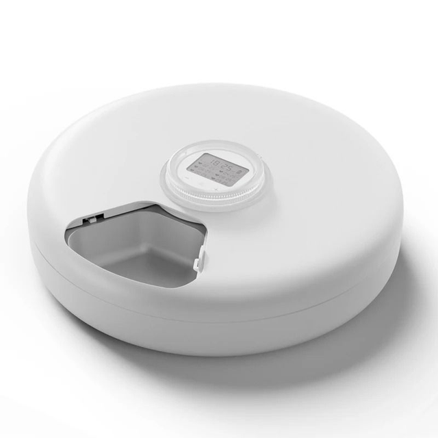 ROJECO Automatic Pet Feeder Wet Dry Food Dispenser 6 Meals Wireless Smart Cat Feeder Kibble Dispenser For Cat Dog Pets Supply