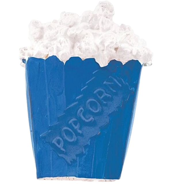 JOUET pour chien POP-CORN Latex bleu MARTIN SELLIER.