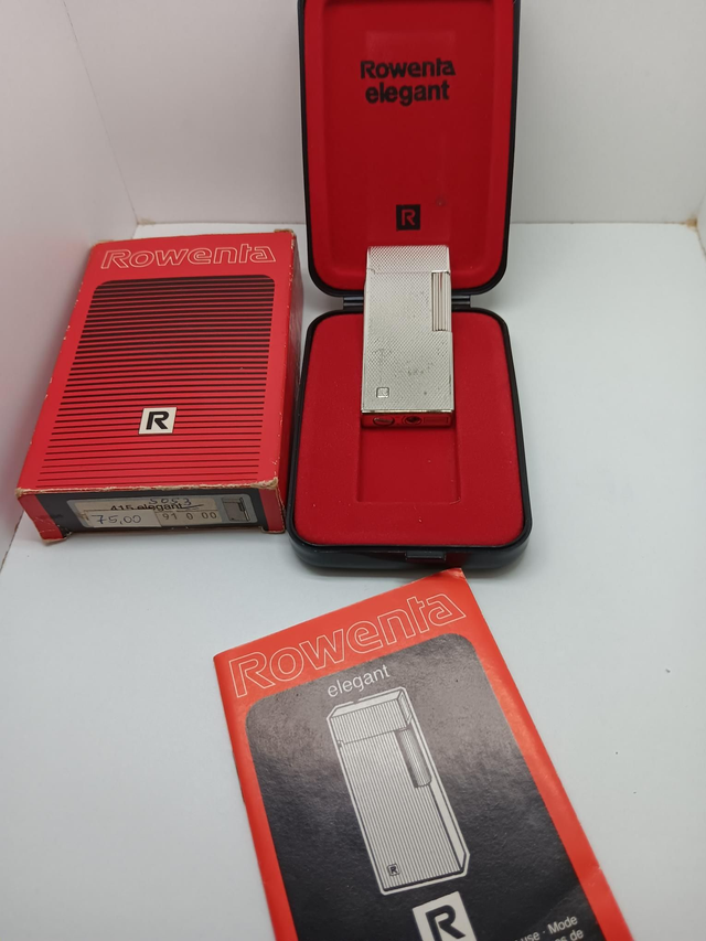 Rowenta Feuerzeug  in Silber