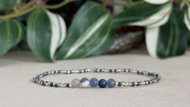 Bracelet | Sodalite Bleue - Éléments 1