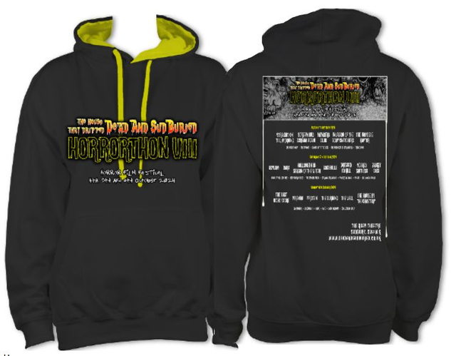 Unisex Hoodie, The House That Dripped Dead And SudBuried: Horrorthon VIII With Backprint