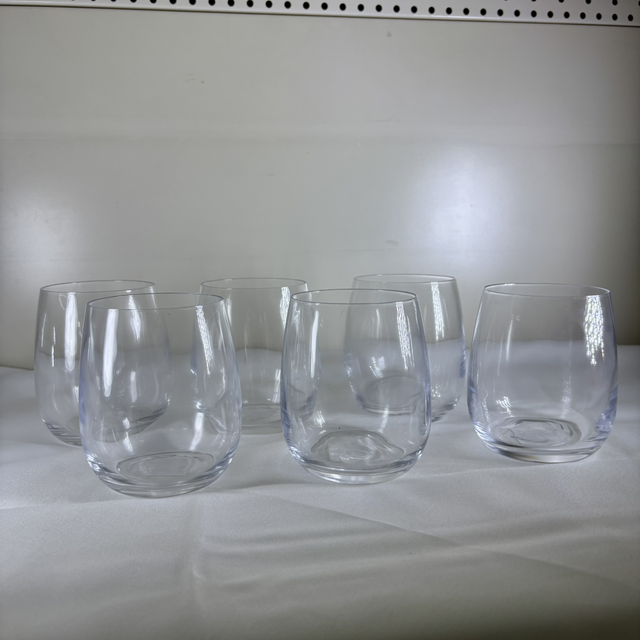 Verre à eau élégance affinée par 6