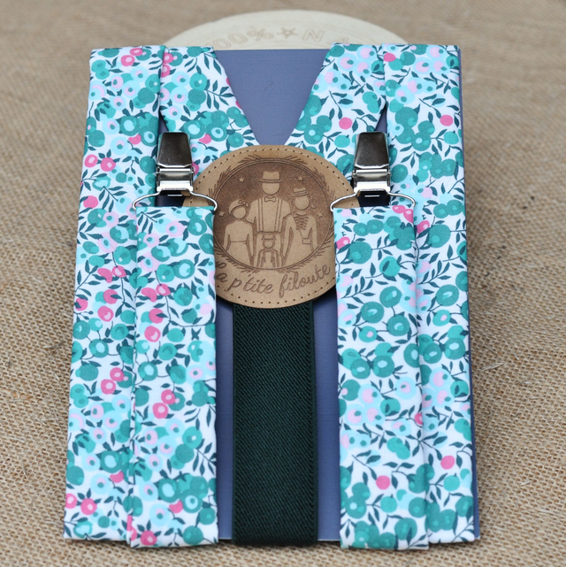 Bretelles - Wiltshire - Émeraude