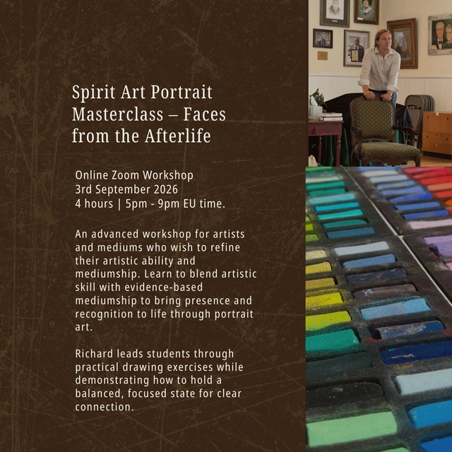 5. Spirit Art Portrait Masterclass | Zoom workshop 2026