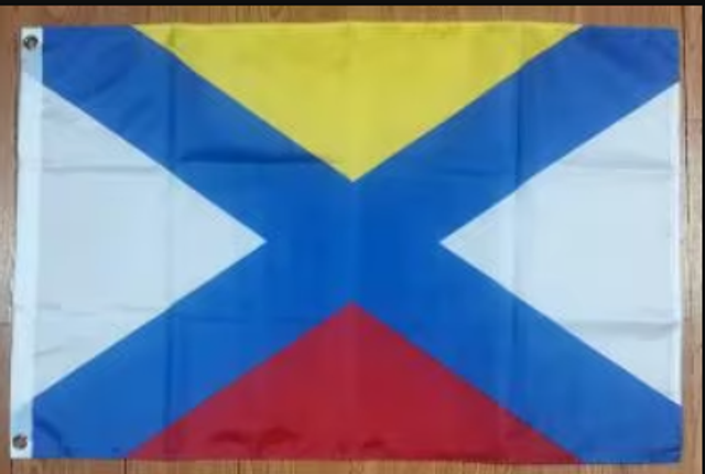 Grote vlag Katwijk (150x90cm)