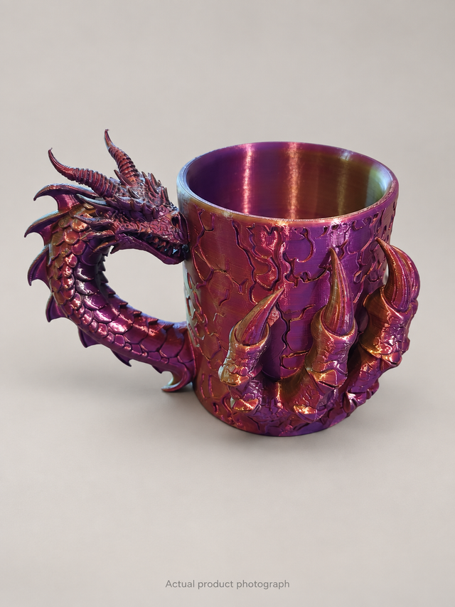 Dragon Claw – Iridescent Decorative Vessel
