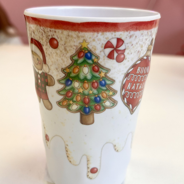 Bicchiere Noel in melamina 