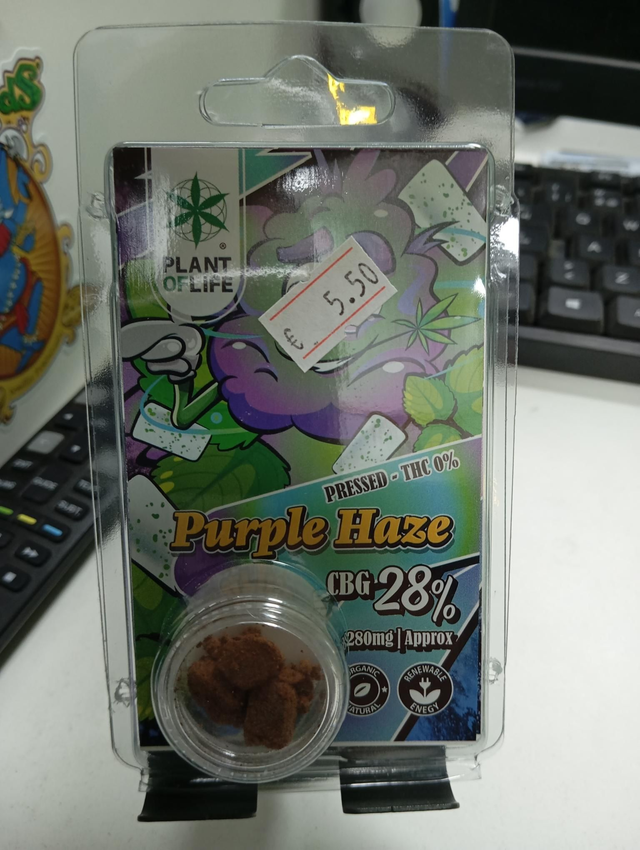 Purple Haze CBG 1G
