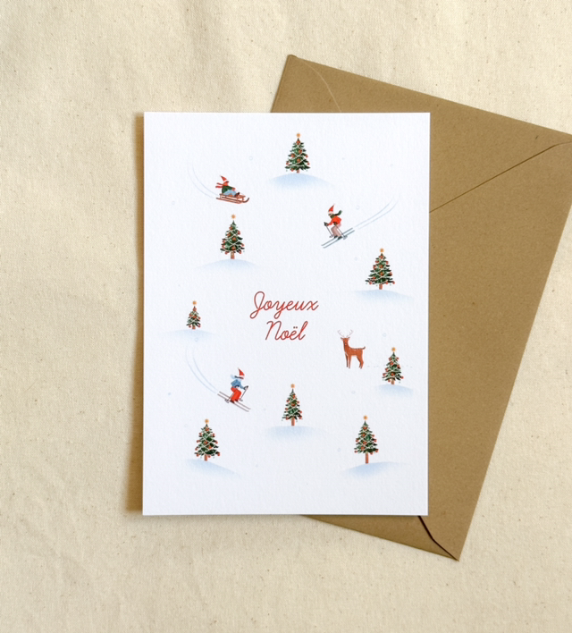 Carte Winter Wonderland Noël 🆕