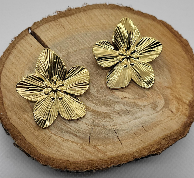 Boucles d&#039;oreilles Flore 