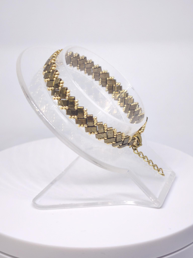 Bracelet 1 chevron Half tila