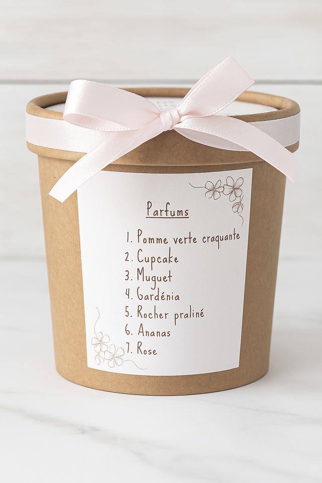 Coffret ‘Instants Parfumés’ – 7 Fondants: Pomme verte craquante, Cupcake,...