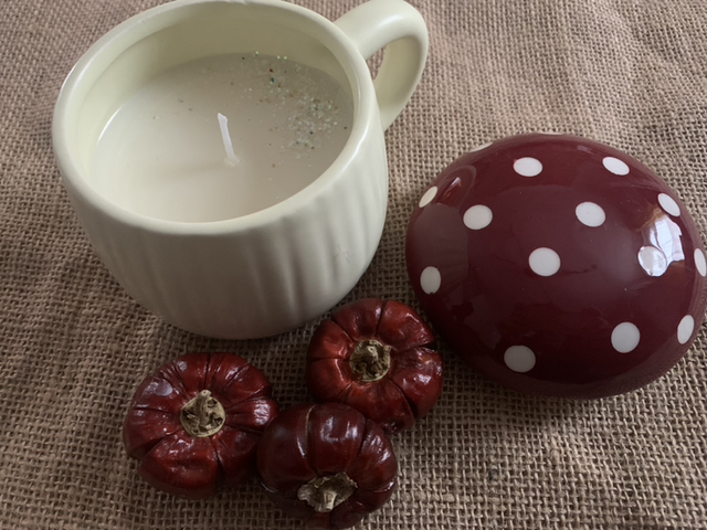 Toadstool Mug Candle (available in all fragrances) 🍄