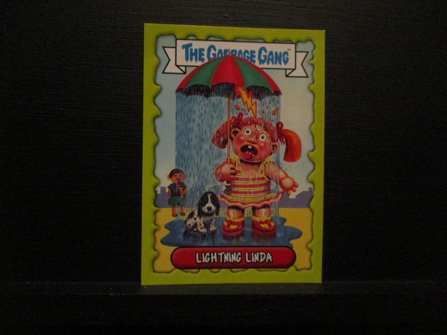Lightning Linda - (Topps) The Garbage Gang Original Trading Card #16