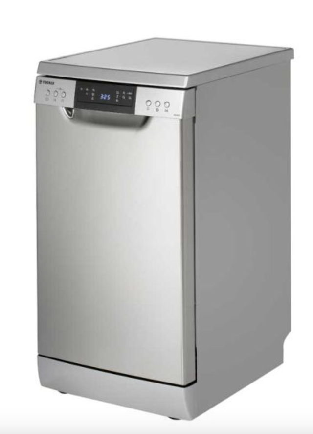 Teknix TFD455S Slimline Dishwasher 45Cm S/S