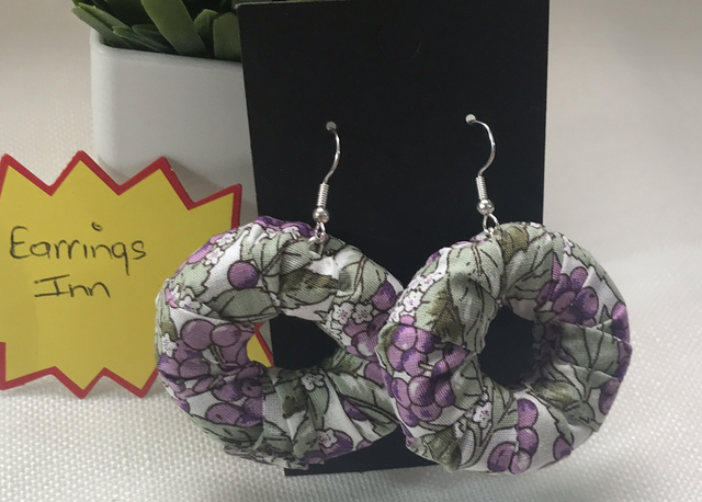 Mixed Dangling Fabric Earrings-MFE19