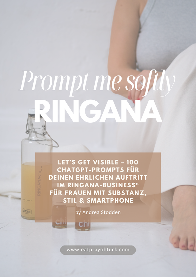 Workbook - "PROMPT ME SOFTLY" CONTENTSTRATEGIEN FÜR RINGANA